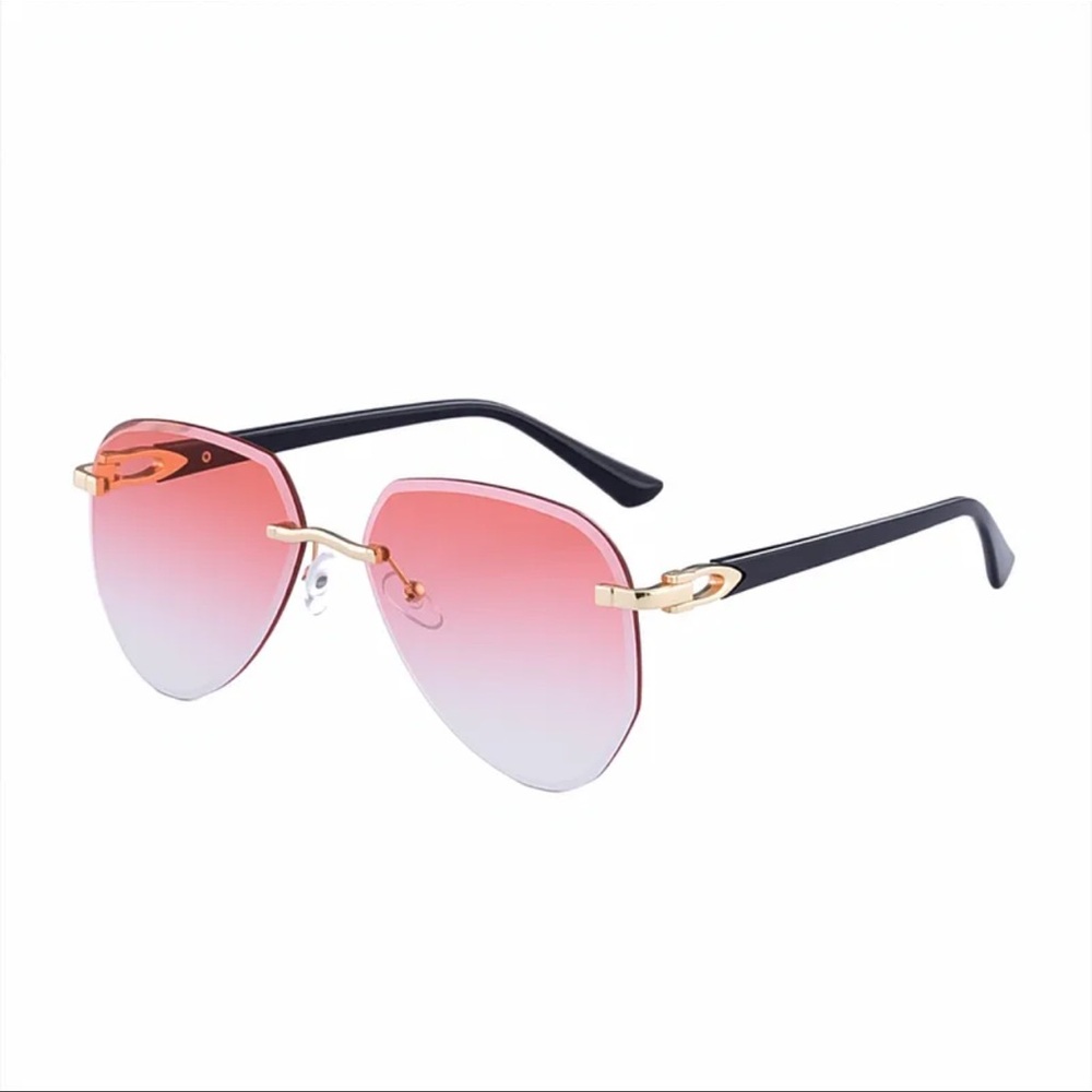 Stylish Pink Gradient Sunglasses